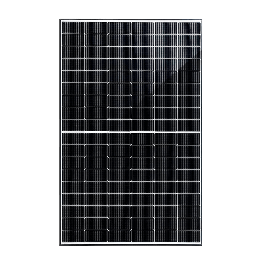 Solitek 415W Standard Halbschnitt Glas-Folie Black Frame